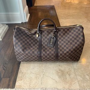 Louis Vuitton | Bags | Louis Vuitton Damier Ebene Keepall | Poshmark